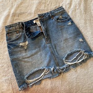 Denim Skirt
